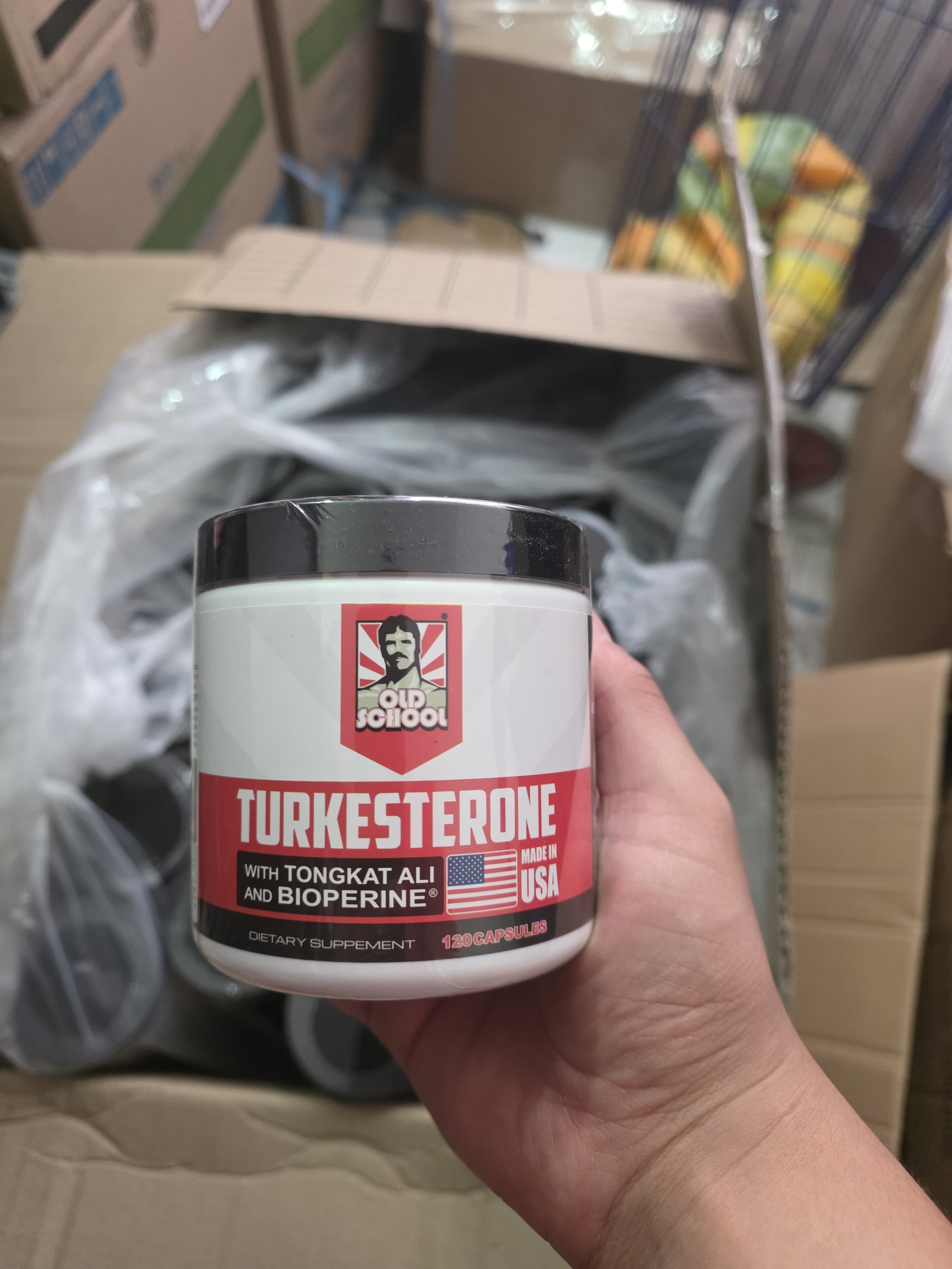 🔥 TURKESTERONE  🔥 PRO OLD SCHOOL ORIGINAL (120 Capsulas) 🔥