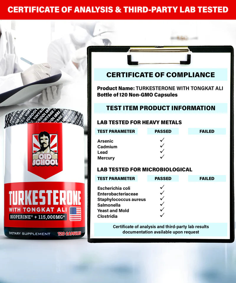 🔥 TURKESTERONE  🔥 PRO OLD SCHOOL ORIGINAL (120 Capsulas) 🔥